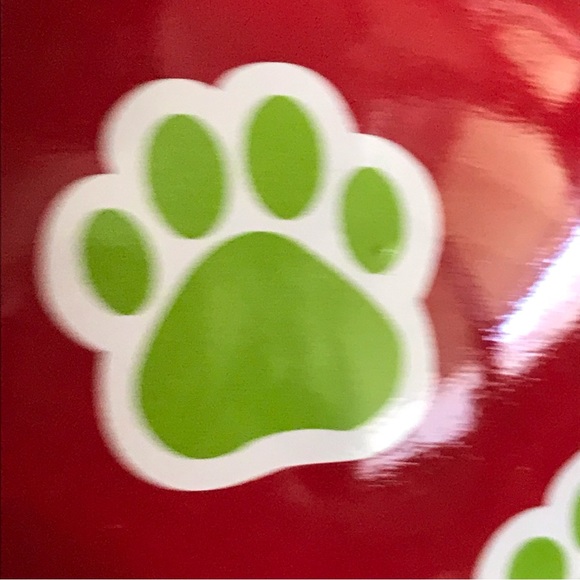 Burton & Burton 2013 Handpainted Ceramic Large Christmas Ornament -I Love My Dog - Picture 7 of 16